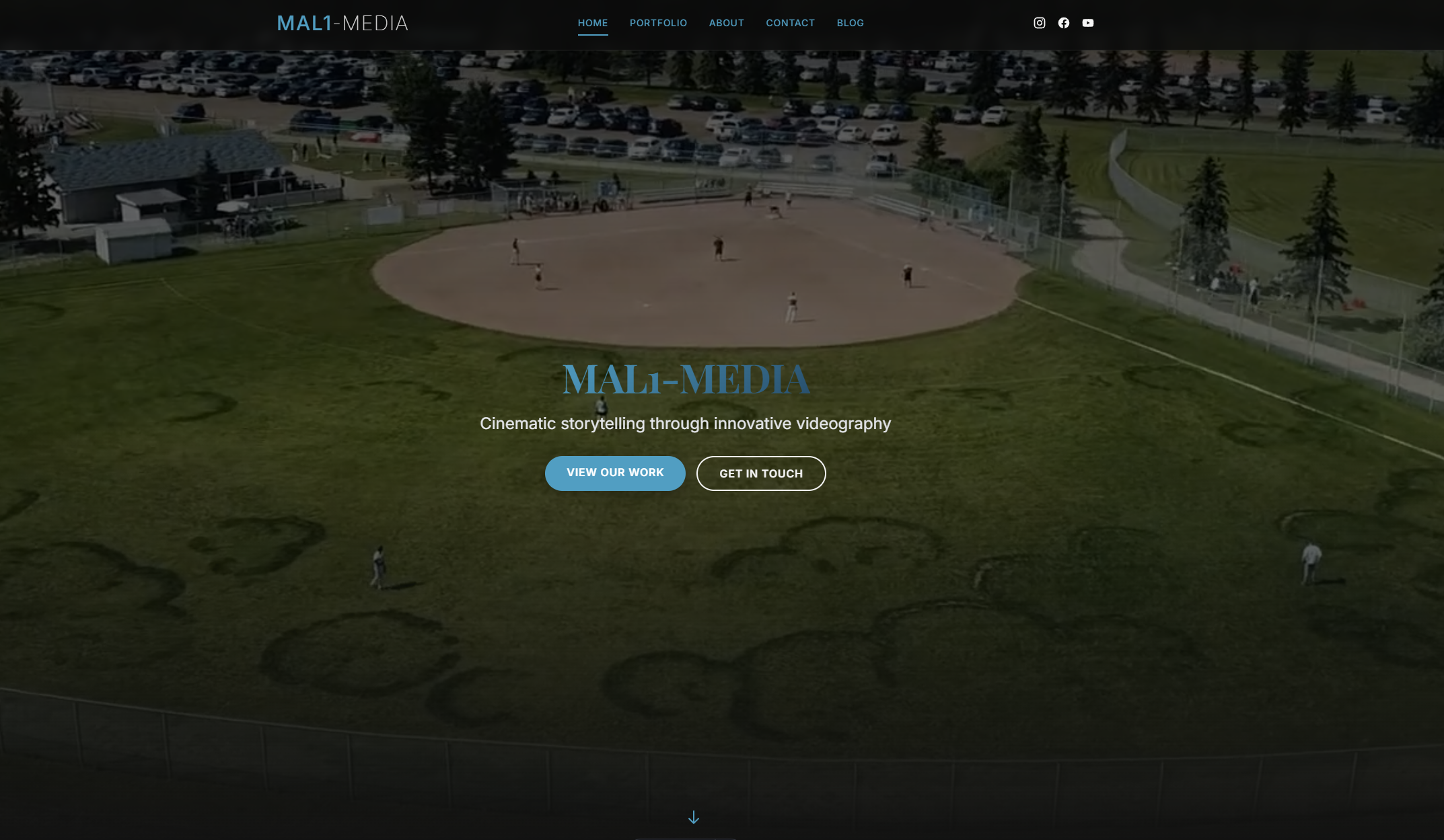 Bakery website design